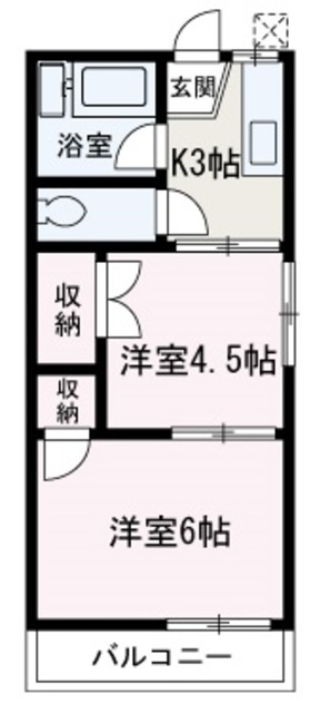 朝霞市東弁財２丁目 2階建 築49年のイメージ
