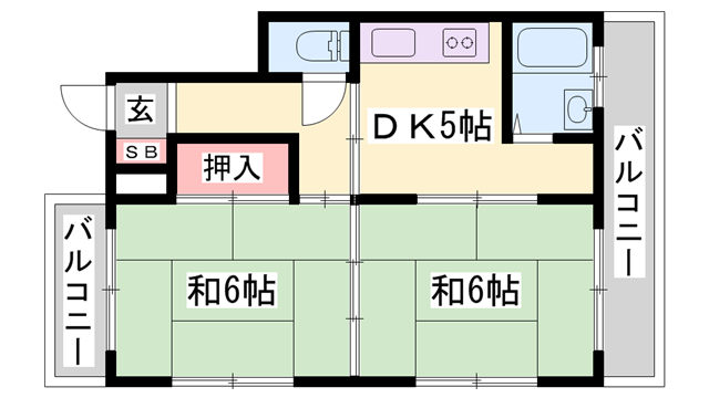 京口セントラルハイツのイメージ